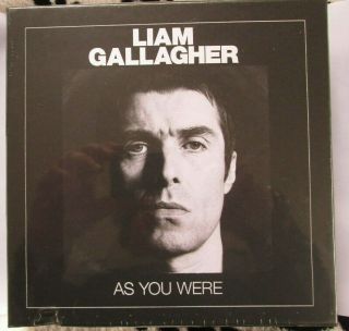 Liam Gallagher - As You Were - 7 " Deluxe Boxset White Vinyl Etched 45s