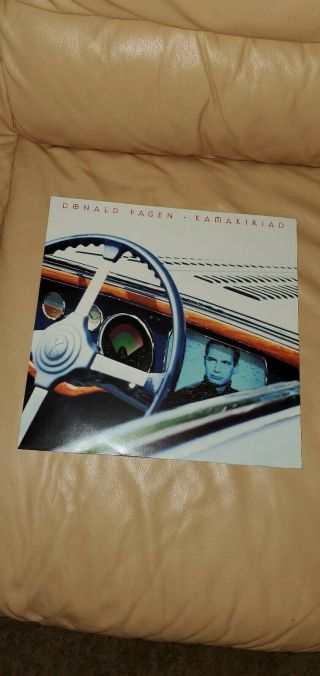 Donald Fagen Kamakiriad Lp Vinyl Steely Dan Ex/ex,  Very Rare,  Rock/jazz