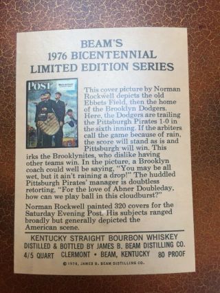 Vintage Jim beam Whiskey Decanter Bottles 5