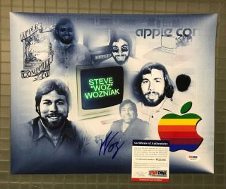 Steve Wozniak Signed 11x14 Photo Autographed Psa/dna Apple Co - Founder