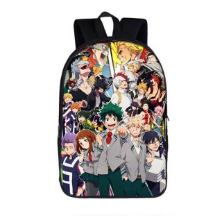 Anime My Hero Academia Backpack Knapsack Packsack School Student Bags