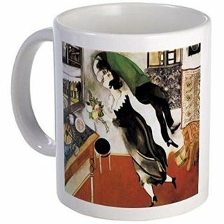 11oz Mug Marc Chagall The Birthday - White Ceramic Coffee / Tea Cup