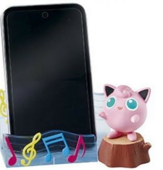 Pokemon Useful Figures At The Desk Jigglypuff (smartphone Holder) Japan Re - Ment