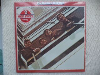 The Beatles/1962 - 1966 Limited 2 Red Vinyl Sebx - 11842 - 1978 Emi Records