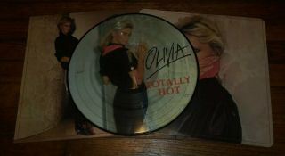 Olivia Newton - John Totally Hot Lp 1977 Rare Picture Disc 12 " Never Played Nm