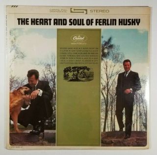 Ferlin Husky The Heart Soul Of Ferlin Lp Capitol St 8 1885 Us 1963 06c