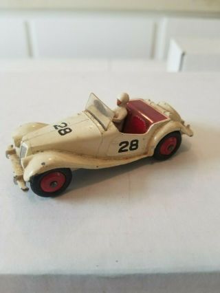 Vintage Dinky Toys 108 - Mg Midget 28 White No Box