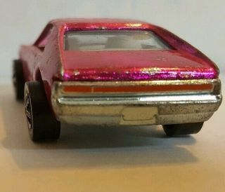 Hot Wheels Redline 1969 US Hot Pink Custom AMX with White Interior USA 3
