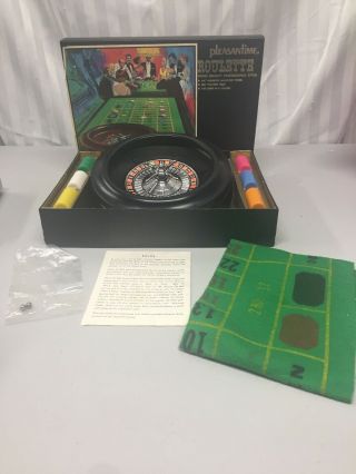 Vintage Pleasantime Roulette Game By Pacific Game Co.  - 1950 