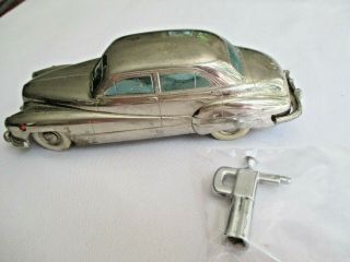 Prameta Chrome Plated Buick 405 Wind Up With Replacement Key 1940 