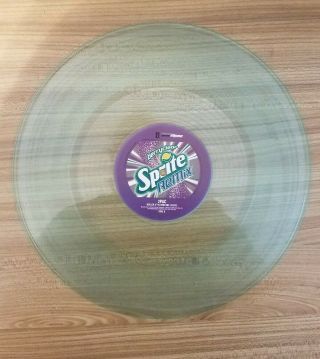 Tupac Holler If Ya Hear Me Berry Clear Sprite Remix Clear 12 " Vinyl Single Record