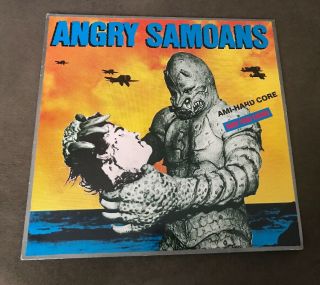 The Angry Samoans Rare German 1st Press Orig 1982 Hard Core Punk Vinyl Record