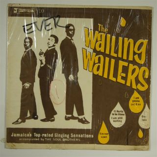 Wailers " The Wailing Wailers " Rare Reggae Lp Studio One Silk Screen