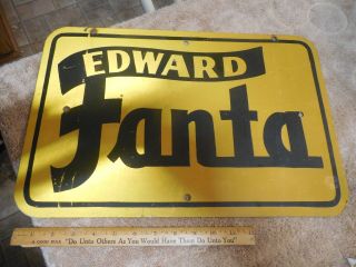 Vintage 1970 ' s Edward Fanta Double 12 
