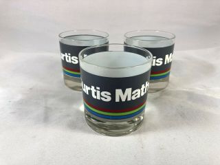 Vintage Curtis Mathes Highball Glasses 3pc