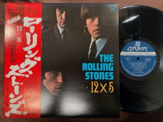 The Rolling Stones 12 X 5 London Lax 1003 Obi Stereo Japan Lp