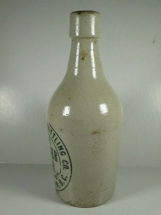 Washington DC GINGER BEER Stoneware Bottle - Washington Bottling Co. 3