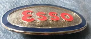 Vintage Esso Metal Emblem