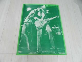 Led Zeppelin 1970s Warner Pioneer Promo Vintage Poster Japan Rare