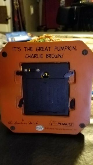 The Peanuts It ' s The Great Pumpkin,  Charlie Brown Danbury 6