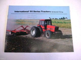 International 5088,  5288,  5488 Farm Tractor Sales Brochure