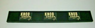 Knob Creek 9 Year Bourbon Whiskey Rubber Bar Rail Spill Mat 24 " X 3.  5 "