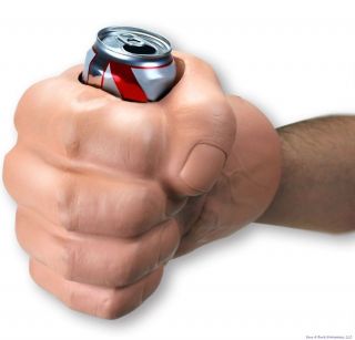 Bigmouth Inc - The Beast Giant Fist - Drink Can Bottle Beer Foam Cooler Kooler
