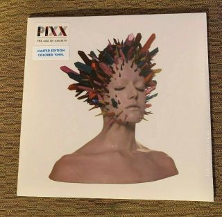 Pixx Lp The Age Of Anxiety (limited Edition Colored Vinyl,  2017,  4ad)