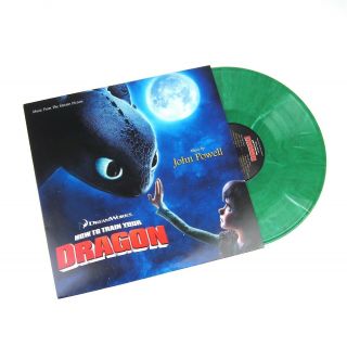 How To Train Your Dragon Ost Soundtrack Lp Rsd Green Vinyl John Powell