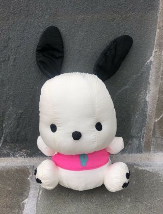 1993 Sanrio Pochacco Dog Puffalump Plush Doll Stuffed Animal 6 " Hello Kitty