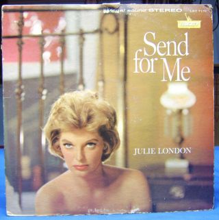 Lp Julie London - " Send For Me " Liberty Stereo Lst - 7171 [1961] Vg,  Vinyl