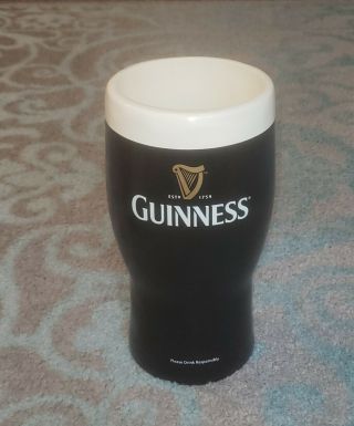 Guinness Irish Stout Pint Beer Glass Rare 12 " Tip Jar