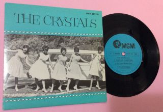 The Crystals - I Wonder 4 - Track 7 " Ep Mgm (pra Ep 119) Rare Oz Press N/mint