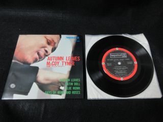 Mccoy Tyner Autumn Leaves Japan Vinyl 4 Tracks Ep 7 Inch Single 7 " In 1969