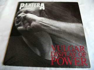 Pantera Vulgar Display Of Power 1992 Atco Lp