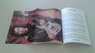 JOE SATRIANI AUTOGRAPHED FLYING IN A BLUE DREAM GUITAR MUSIC BOOK SIGNED COVER 6