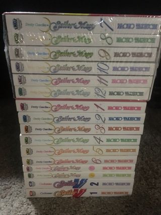 Sailor Moon English Manga Set 1 - 12 Sailor V Short Stories