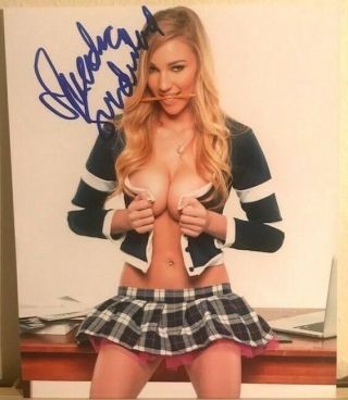 Kendra Sunderland Hot Porn Star - Adult Model Signed Autographed 8x10 Photo 2