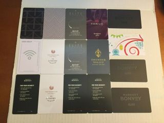 Fun To Collect Hotel Key Cards - Set Of Sixteen (16).