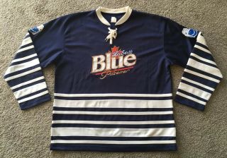 Labatt Blue Pilsner Hockey Jersey - Beer Promo Shirt