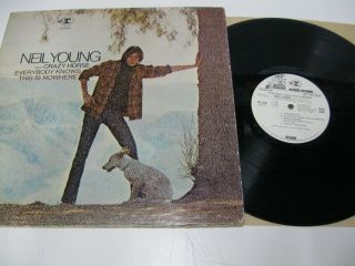 Neil Young Everybody Knows This Is Nowhere 1969 Wlp White Label Promo Rare