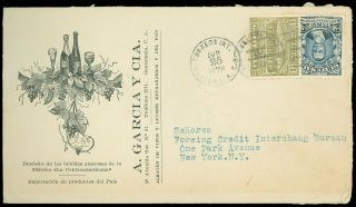 1928 Guatemala,  Vinos Y Licores / Wines & Spirits,  A.  Garcia Y Cia Advert To Usa