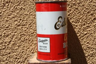Tough Edelweiss Flat Top Beer Can,  Chicago,  Illinois IL 4