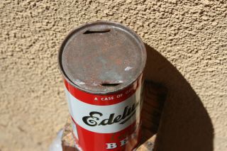 Tough Edelweiss Flat Top Beer Can,  Chicago,  Illinois IL 5