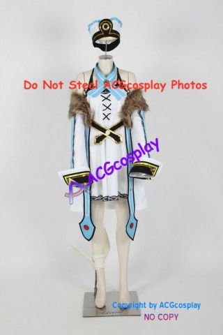 Hyperdimension Neptunia Blanc White Heart Cosplay Costume Acgcosplay
