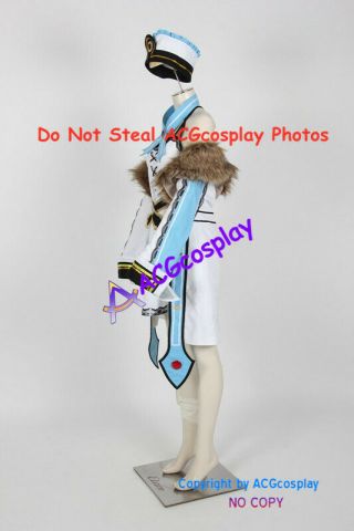 Hyperdimension Neptunia Blanc White Heart Cosplay Costume acgcosplay 2