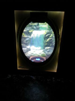 Rare 3d Coors Beer Make It A Banquet Lighted Waterfall Electric Sign Hold Beer