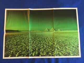 PINK FLOYD Dark Side of the Moon Poster Pyramid Insert 2