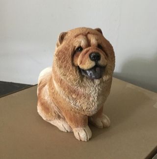 Chow Dog Figurine