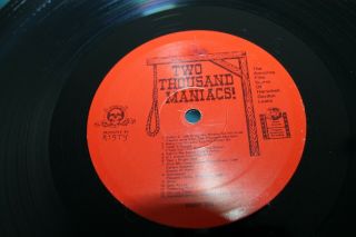 Herschell Gordon Lewis ‎ Blood Feast & Two Thousand Maniacs OST LOOK UNPLAY 6